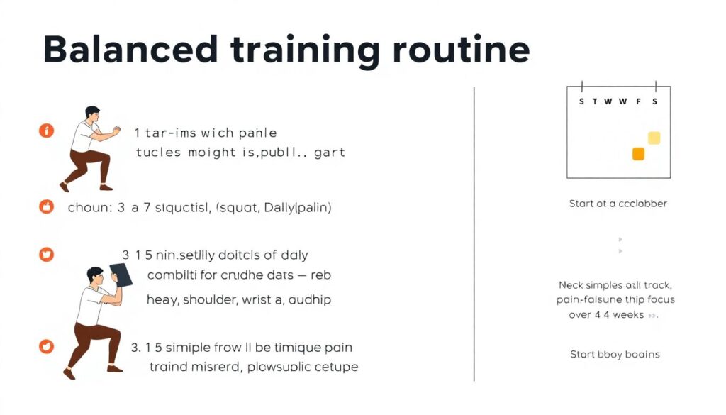 Treino híbrido: combinando condicionamento físico tradicional e rotinas de gamers profissionais - иллюстрация