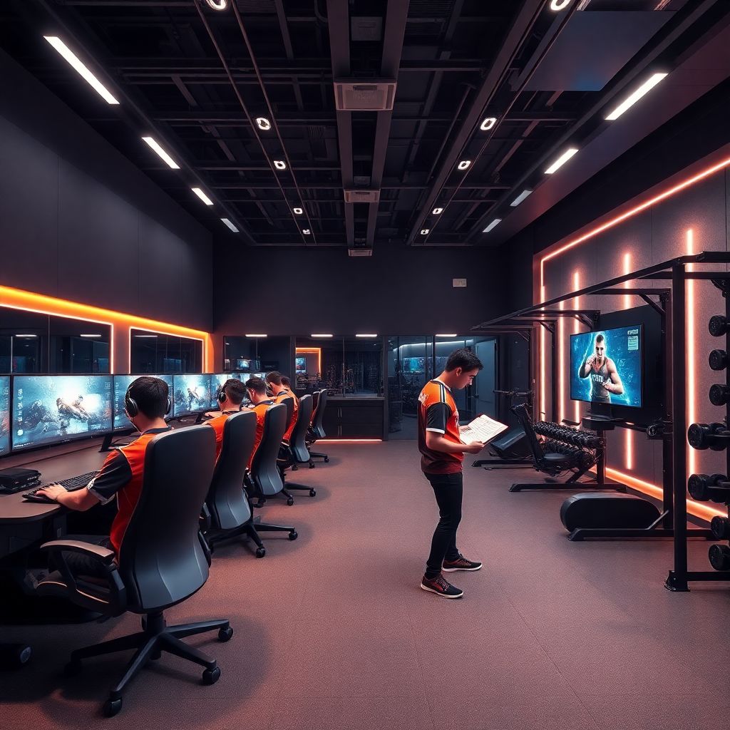 Hybrid training: combining traditional fitness conditioning with pro gamer routines