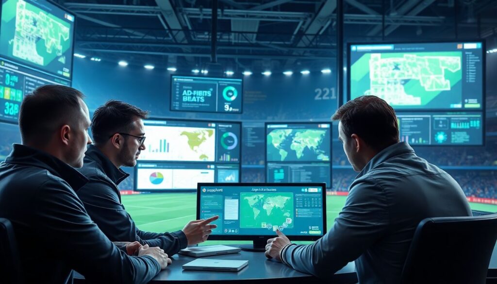 Uso de inteligência artificial na detecção de talentos e na negociação de transferências - иллюстрация