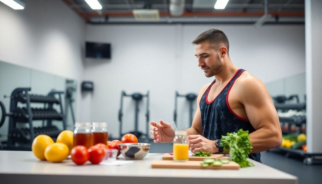 Nutrição para performance: planos alimentares usados em centros de treinamento de alto rendimento - иллюстрация