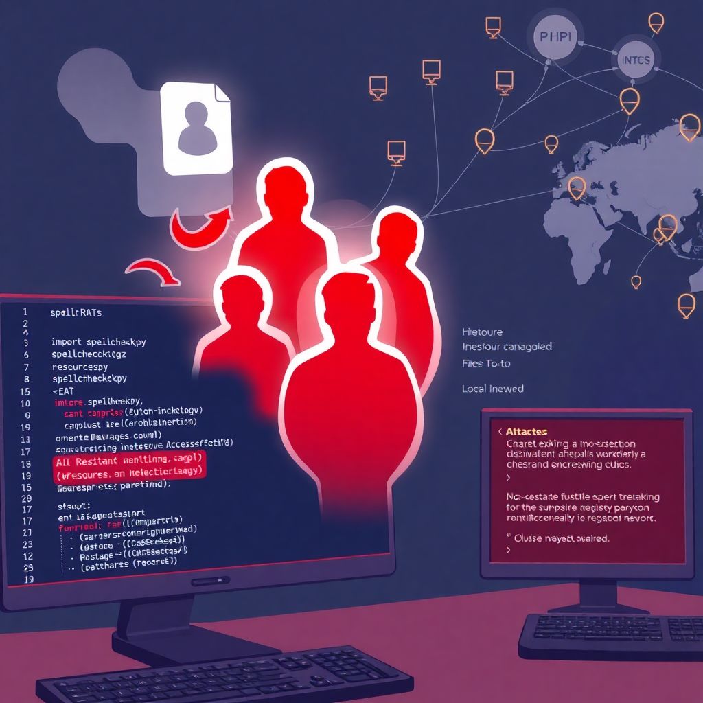 Pacotes falsos de correção ortográfica python no pypi espalham Rat