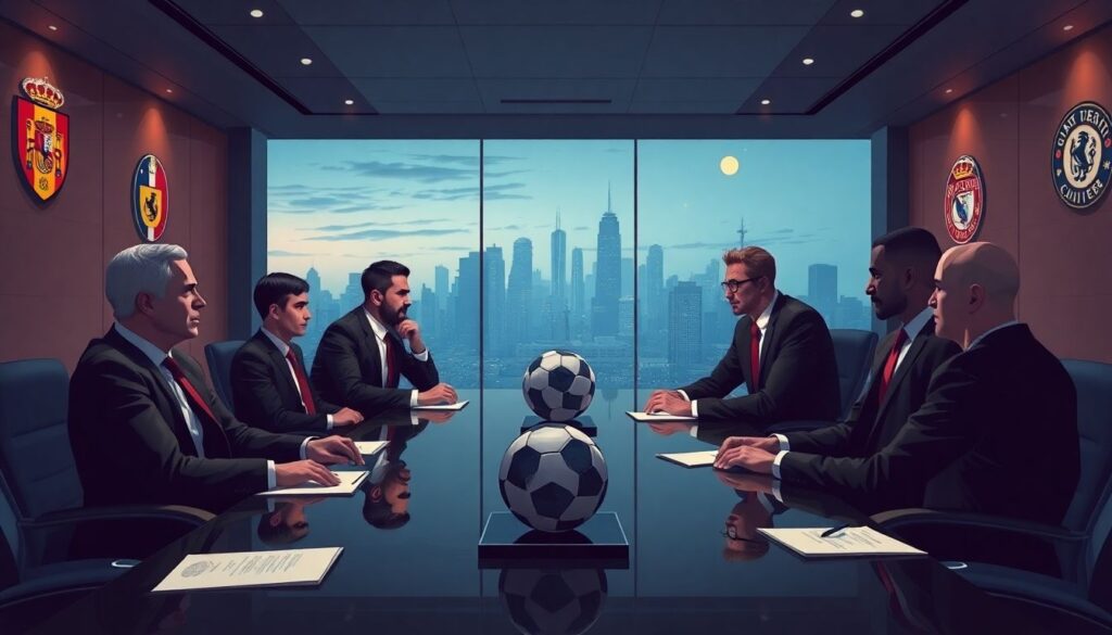 Os bastidores do mercado de transferências: como funcionam as negociações secretas entre clubes - иллюстрация