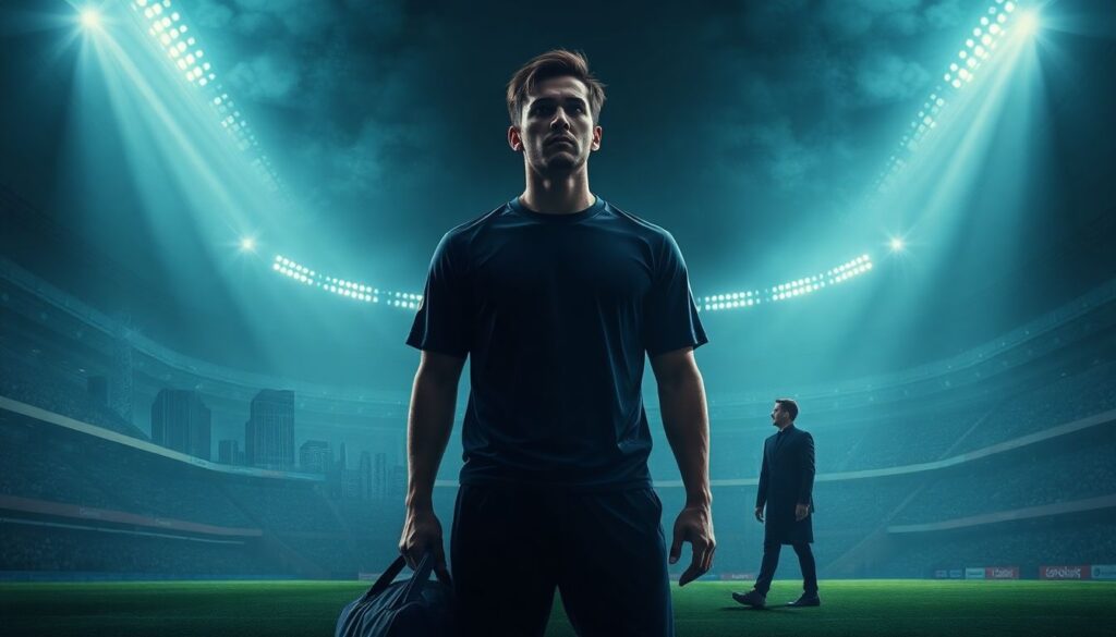 Impacto psicológico das transferências em atletas profissionais: pressão, expectativas e adaptação - иллюстрация