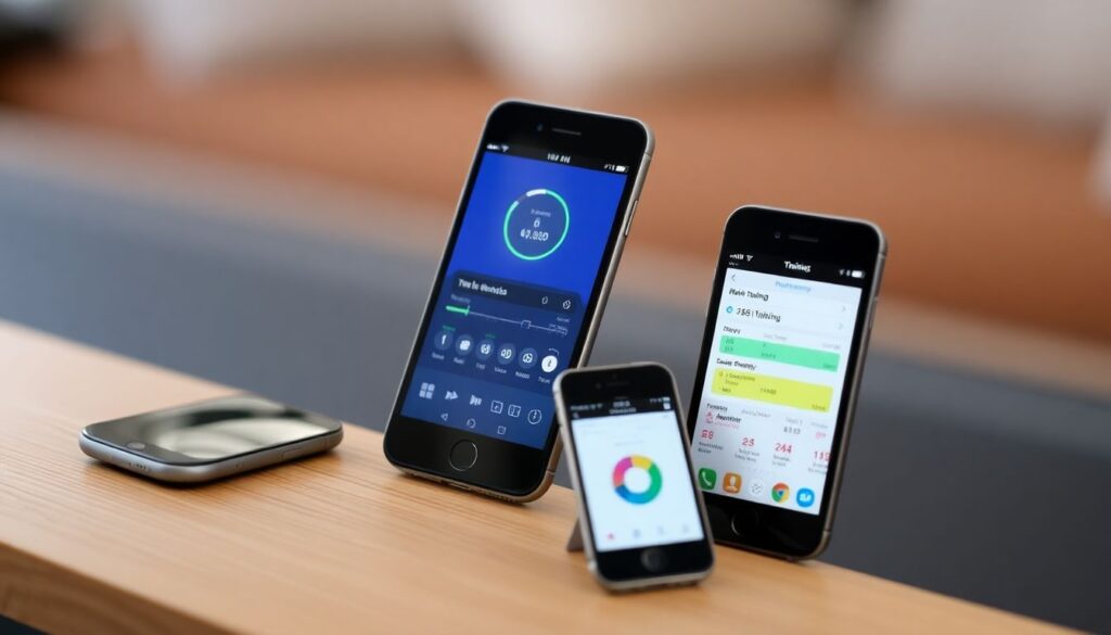 Tendências em aplicativos de treino esportivo: do monitoramento de sono à análise de performance - иллюстрация