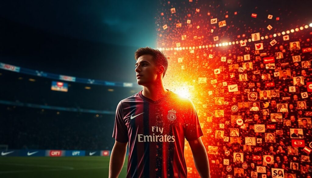 Como as redes sociais influenciam promoções, fama e valor de atletas e pro-players - иллюстрация