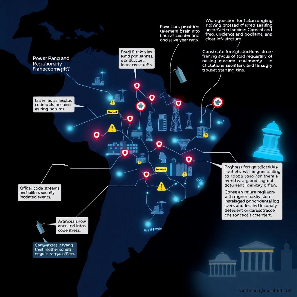 Brasil sem responsabilização em incidentes cibernéticos em infraestruturas críticas