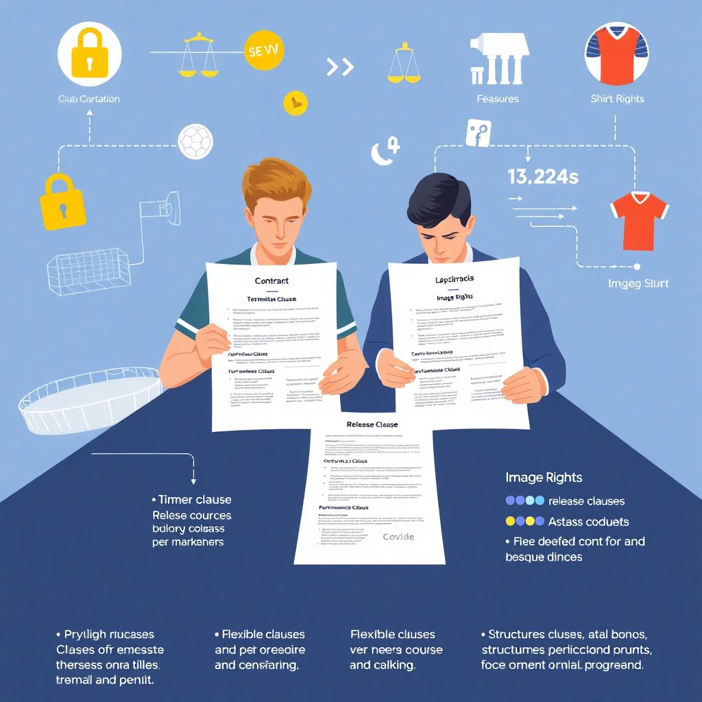 Termination clauses and bonuses in professional athlete contracts explained