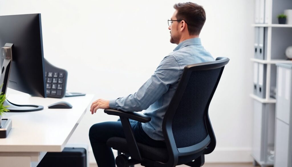 Como montar um setup ergonômico para evitar lesões em longas maratonas de jogo - иллюстрация