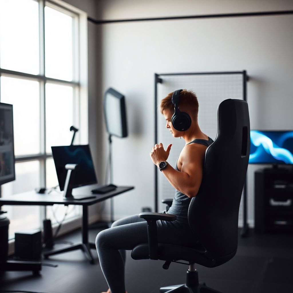 Physical training routine for high-level esports players: the ideal workout