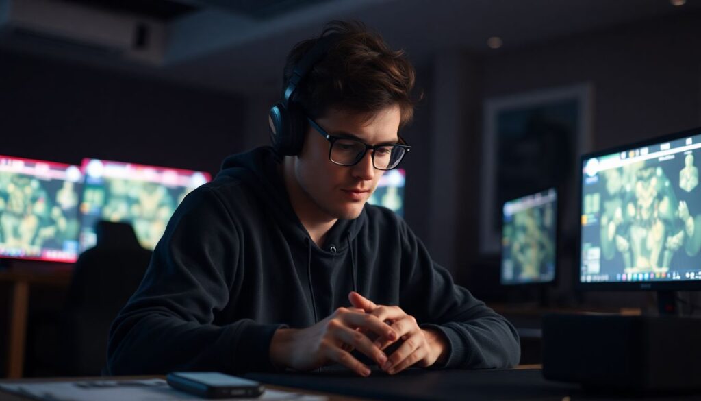 E-Sports e saúde mental: estratégias para lidar com pressão, ansiedade e burnout - иллюстрация