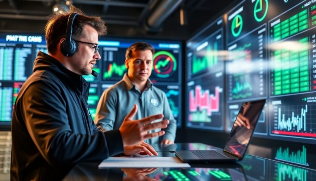 Análise de dados no esporte: como algoritmos definem quem entra, sai e renova nos clubes - иллюстрация