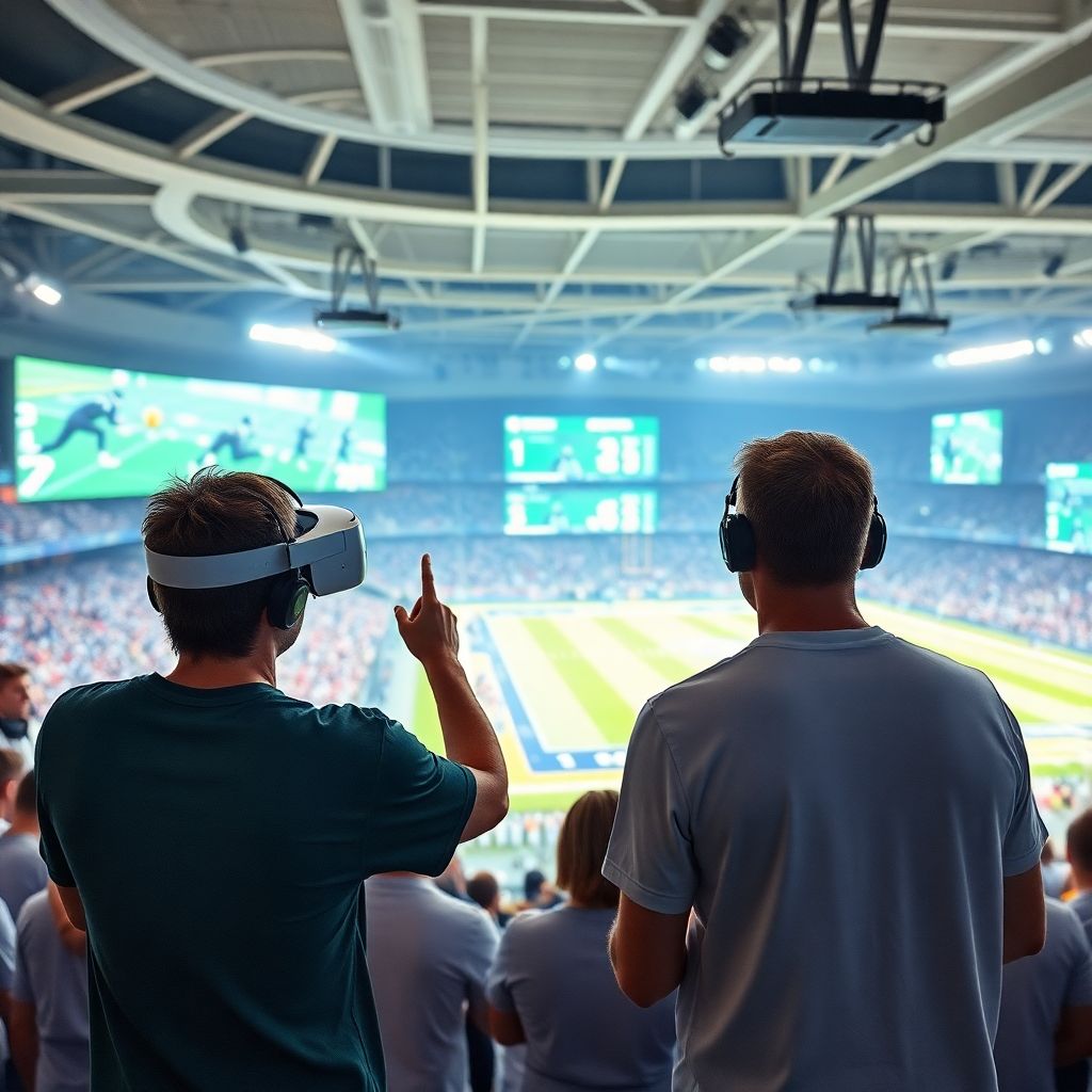 Virtual and augmented reality in sports: immersive training and fan experiences