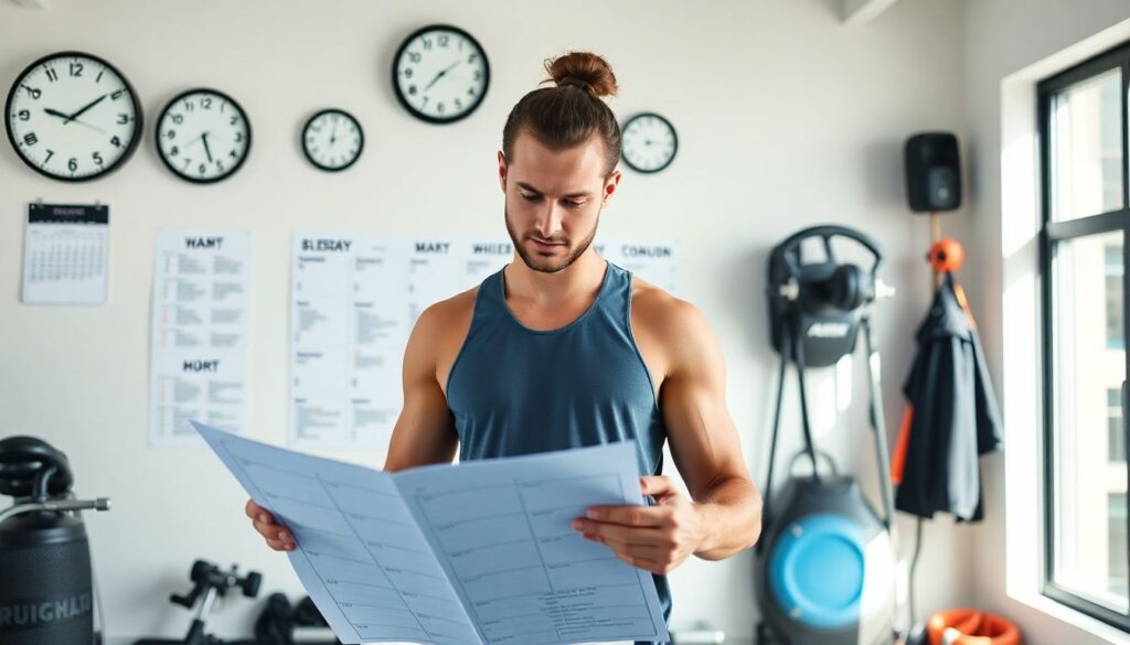 Como montar uma rotina de treino inspirada em atletas profissionais, mesmo com pouco tempo - иллюстрация