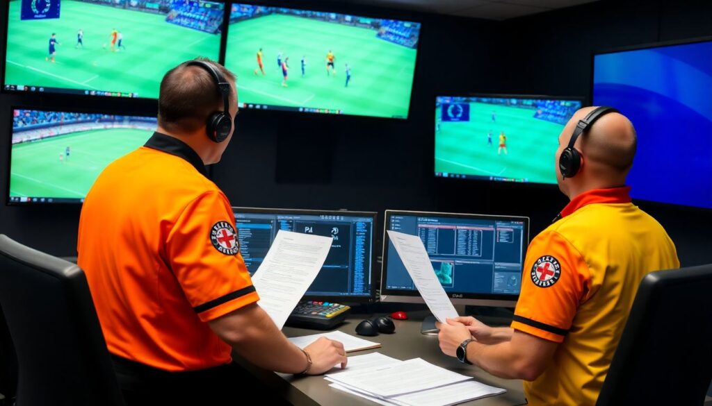 VAR, chip na bola e outros avanços: a revolução da tecnologia esportiva em campo - иллюстрация