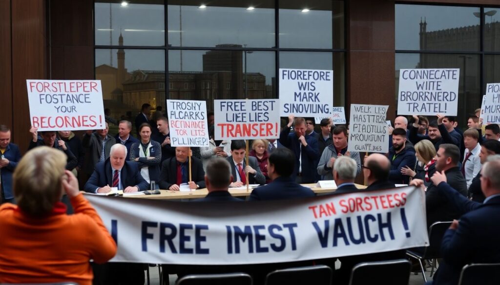 Transferências polêmicas: quando o dinheiro fala mais alto que a paixão do torcedor - иллюстрация