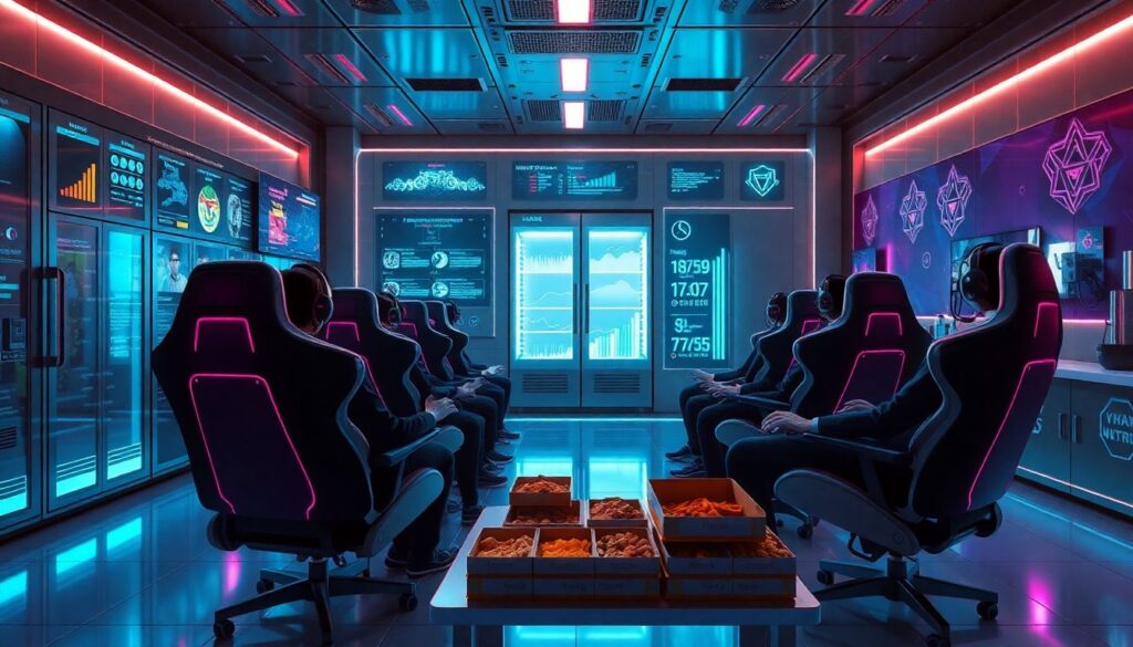 Nutrição esportiva para gamers profissionais: o que a ciência diz sobre desempenho e alimentação - иллюстрация