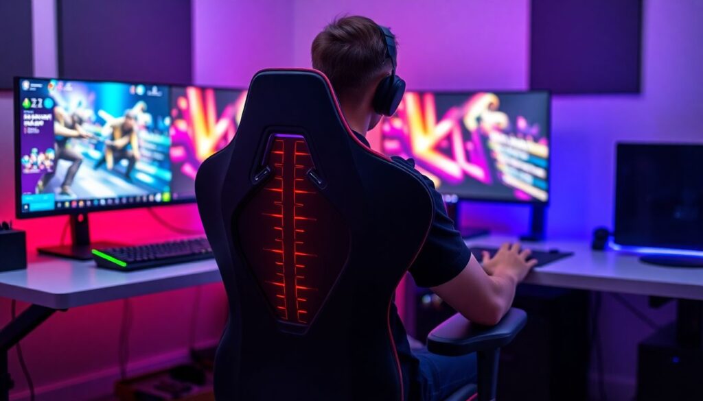 Lesões em E-Sports: riscos, prevenção e o papel da ergonomia na saúde dos jogadores - иллюстрация