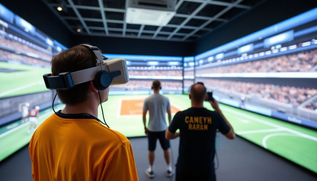 Realidade virtual e aumentada no treino esportivo: casos reais de uso entre clubes e academias - иллюстрация