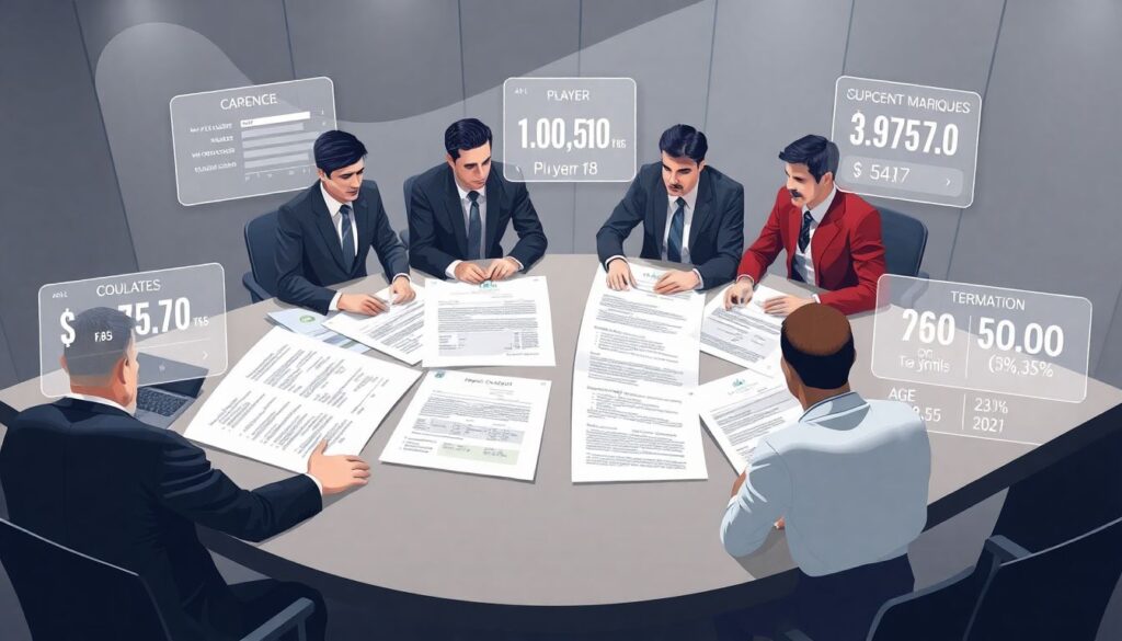 Como as cláusulas contratuais e multas rescisórias moldam o futuro do mercado de transferências - иллюстрация