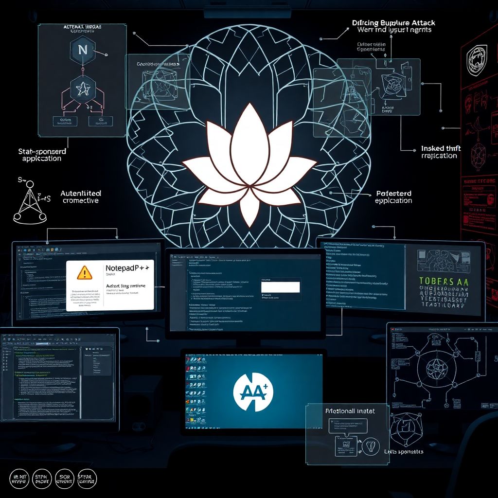 Cibercriminosos exploram notepad++ em ataque silencioso à cadeia de suprimentos