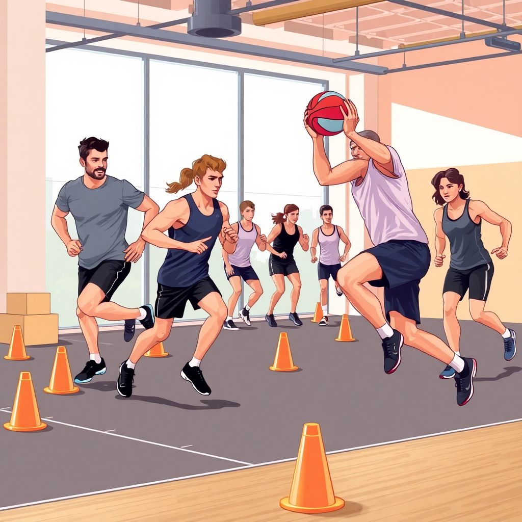 Functional training for better weekend football, basketball and tennis performance