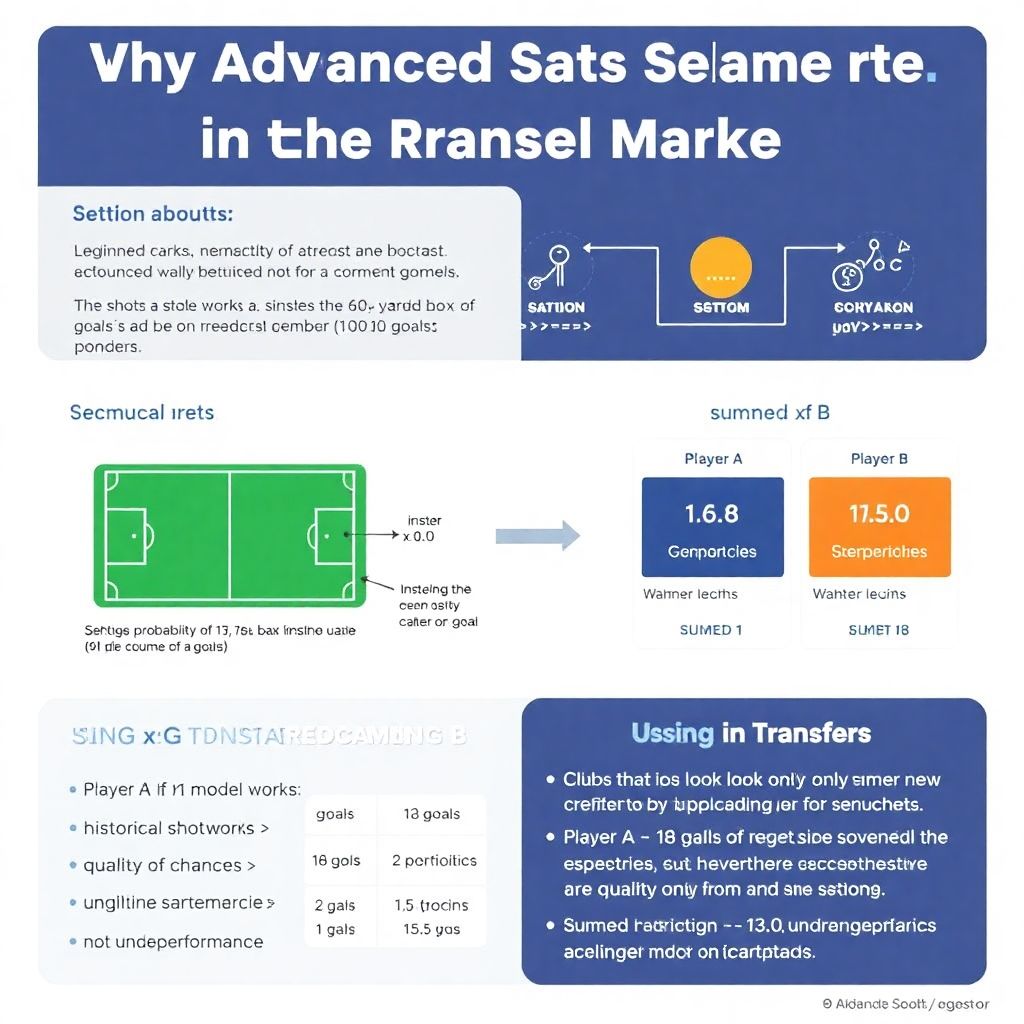 How to read advanced stats (xg, heatmaps, metrics) to decode the transfer market