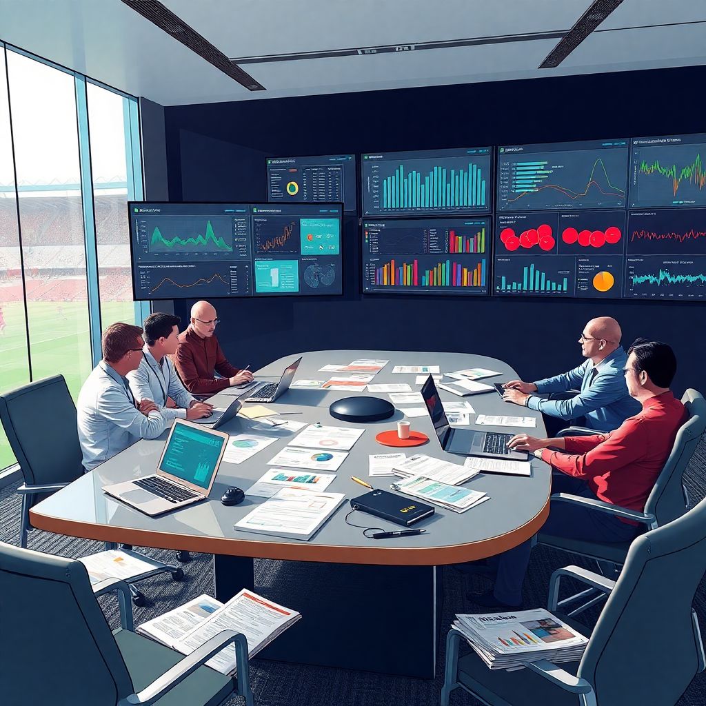 Data and statistical analysis in modern football transfer market negotiations