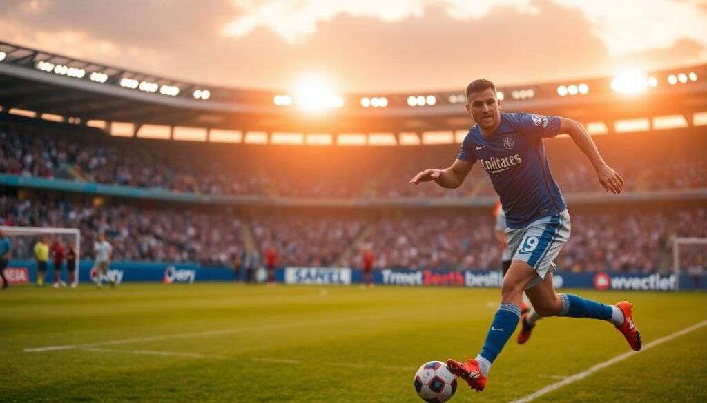 Como as redes sociais influenciam o valor de mercado dos jogadores de futebol - иллюстрация