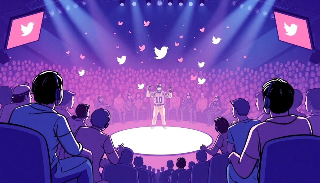 Como as redes sociais influenciam o valor de mercado dos jogadores de futebol - иллюстрация