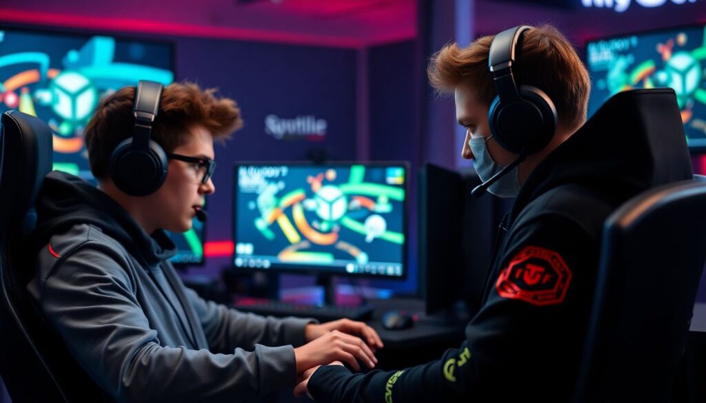 E-Sports como carreira: caminhos, obstáculos e oportunidades no cenário competitivo atual - иллюстрация