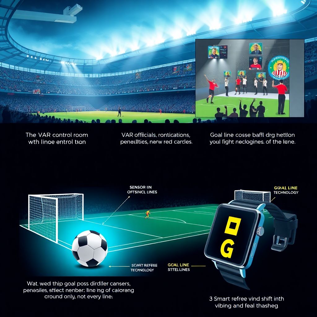 Var technology on the pitch: from ball chips to line sensors that truly work