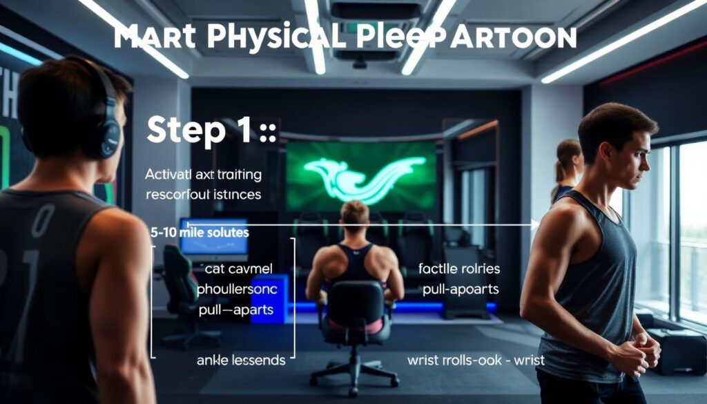 A ciência por trás do condicionamento físico de atletas de alto rendimento em E-Sports - иллюстрация