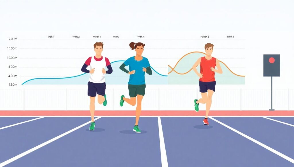 Planos de periodização de treino para amadores inspirados em programas de atletas profissionais - иллюстрация