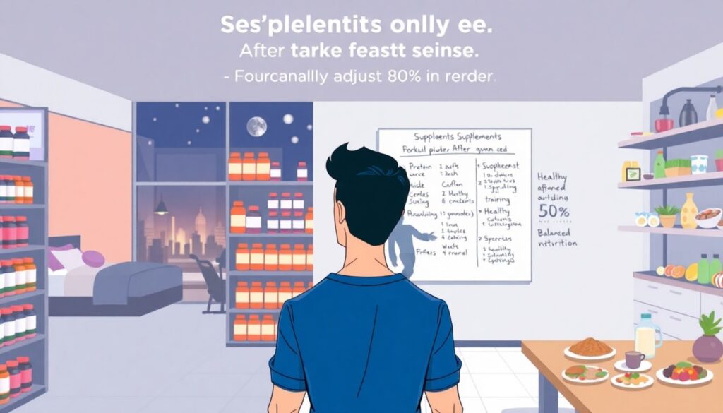 Guia de suplementos esportivos para performance: o que funciona de verdade segundo a ciência - иллюстрация