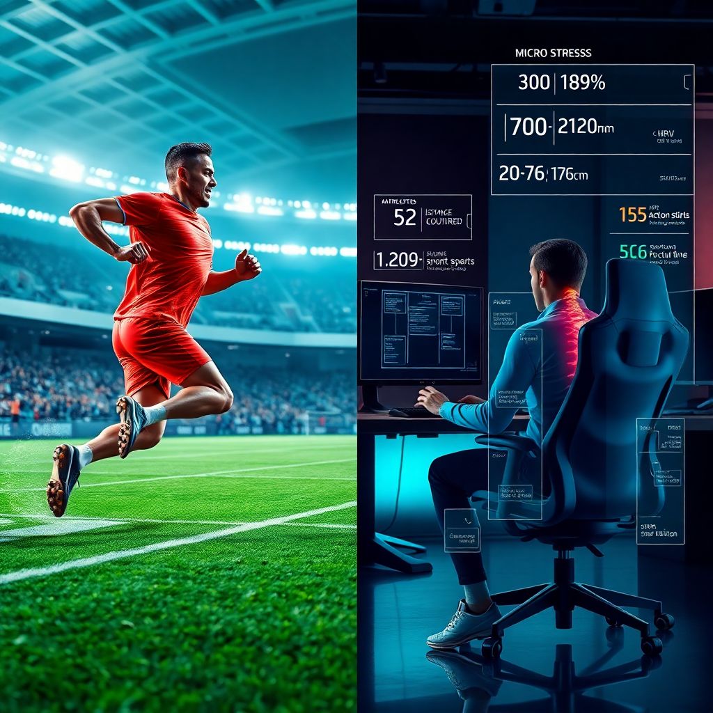 E-sports vs traditional sports: differences in physical prep, training routine and recovery