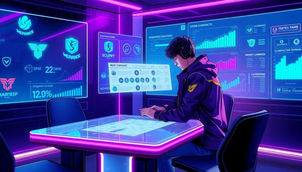 Como as grandes organizações de E-Sports estão revolucionando o mercado de transferências de jogadores digitais - иллюстрация