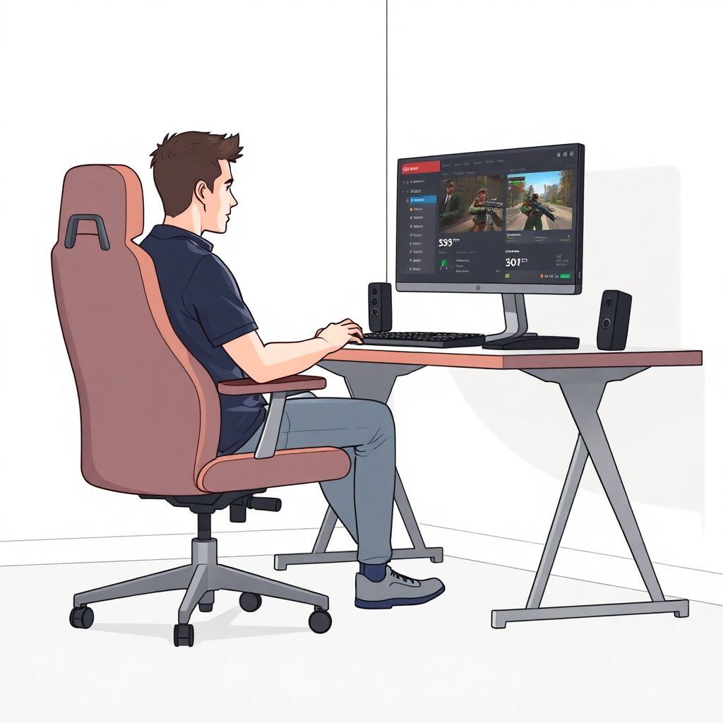 Esports athlete training routine to improve ergonomics, stretching, sleep and nutrition