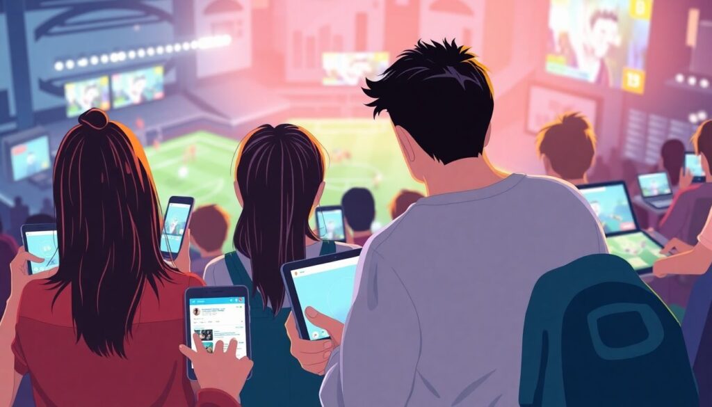 Tendências futuras em tecnologia esportiva: do big data em campo ao fan engagement em tempo real - иллюстрация