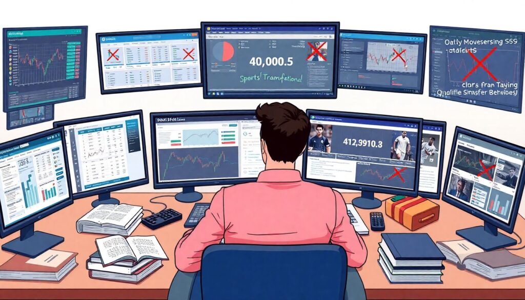 Guia completo das janelas de transferências no futebol europeu: oportunidades quentes para apostar em promoções esportivas - иллюстрация