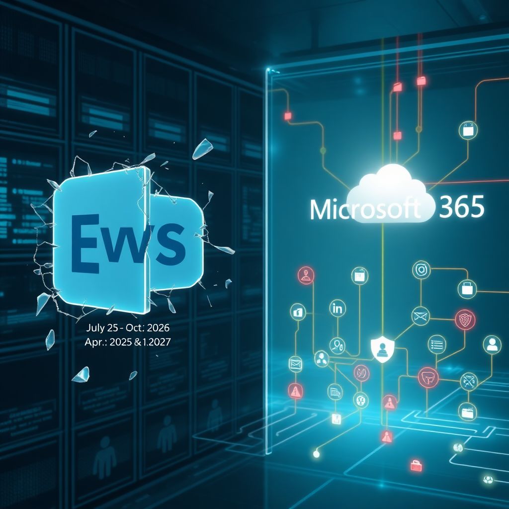 Microsoft desativa exchange web services no microsoft 365 até 2027