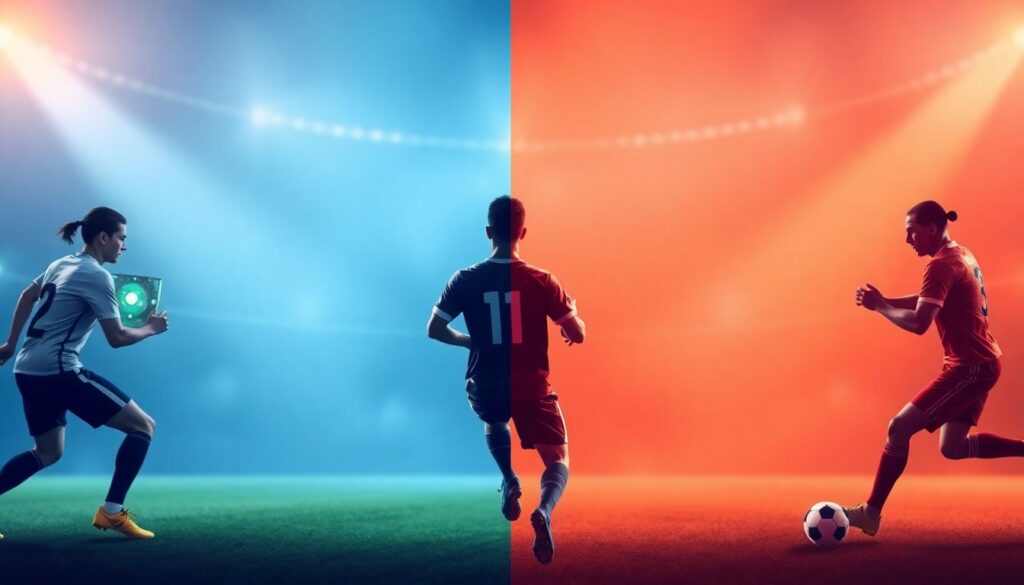 Comparando o mercado de transferências: futebol tradicional vs. E-Sports profissionais - иллюстрация