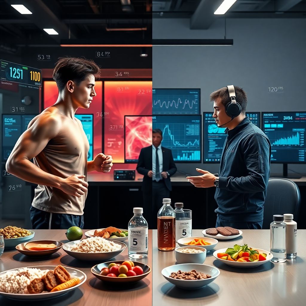 Nutrition and supplementation for high-performance athletes and long-hour gamers