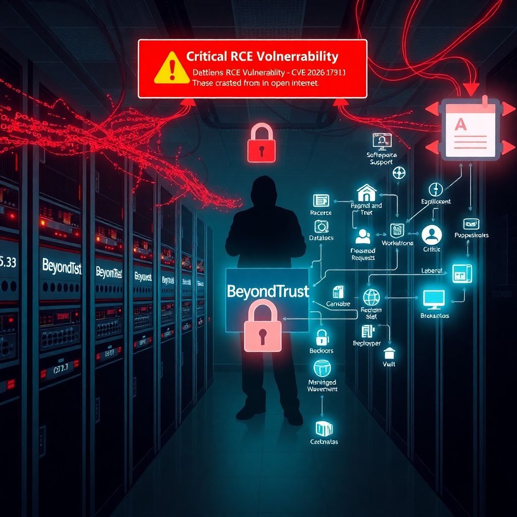 Beyondtrust corrige falha crítica de Rce no remote support e Pra