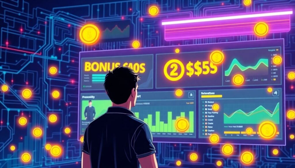 Do campo ao digital: como as casas de apostas usam tecnologia para criar promoções esportivas irresistíveis - иллюстрация