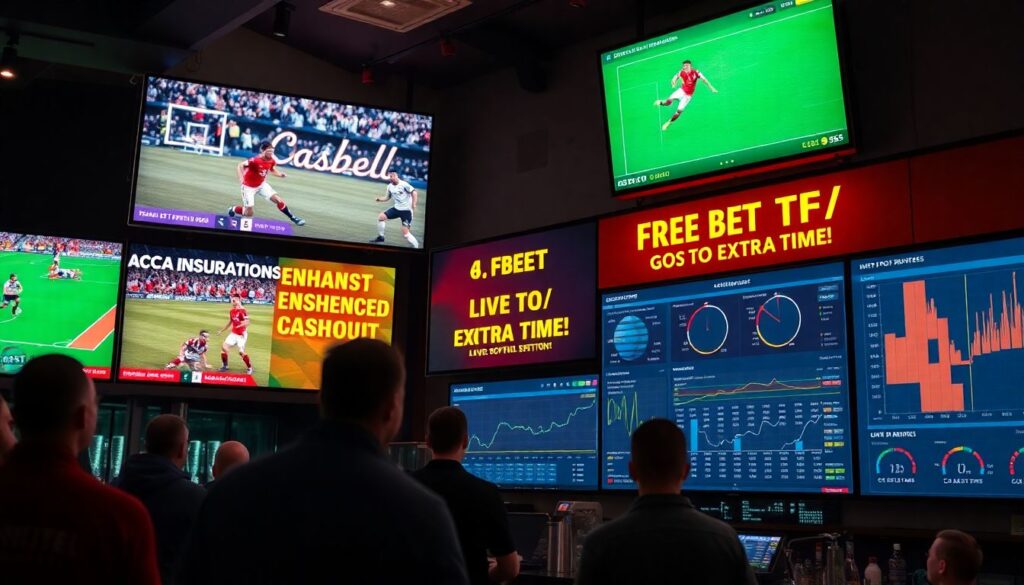 Do campo ao digital: como as casas de apostas usam tecnologia para criar promoções esportivas irresistíveis - иллюстрация