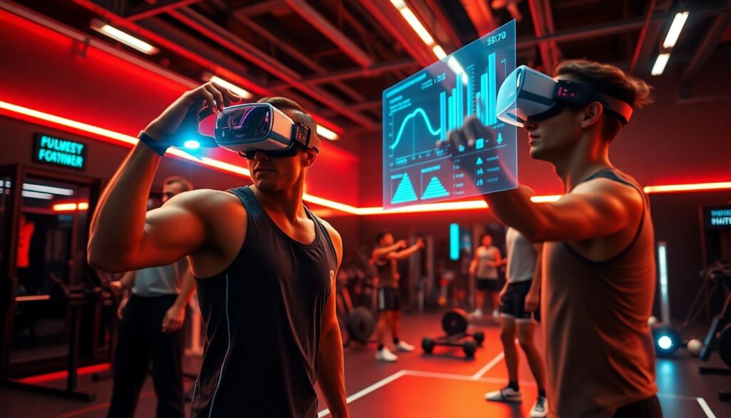 Realidade virtual e aumentada: o futuro da preparação física e tática no esporte - иллюстрация
