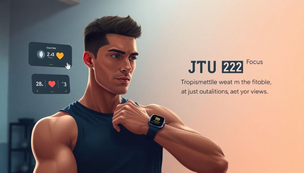 Tecnologia esportiva vestível: relógios, sensores e smartbands que estão mudando a preparação de atletas - иллюстрация