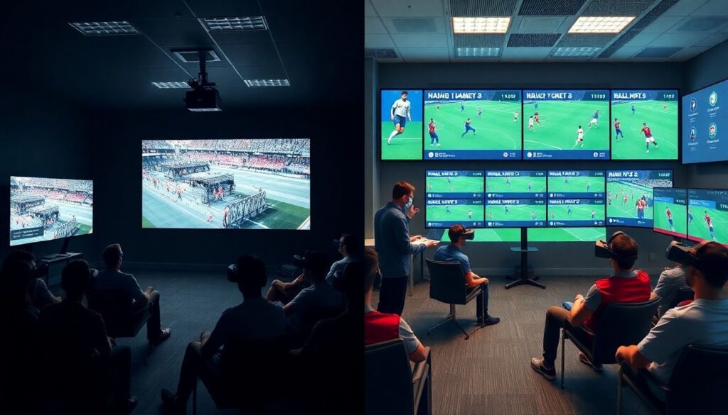 Realidade virtual e aumentada nos esportes: do treinamento imersivo às experiências para o torcedor - иллюстрация