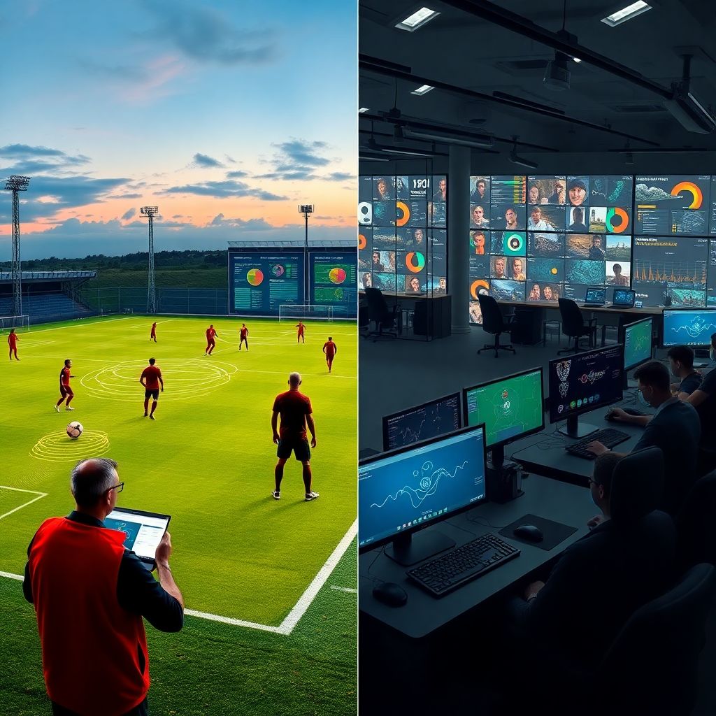 Software and gadgets transforming talent scouting in football and e-sports