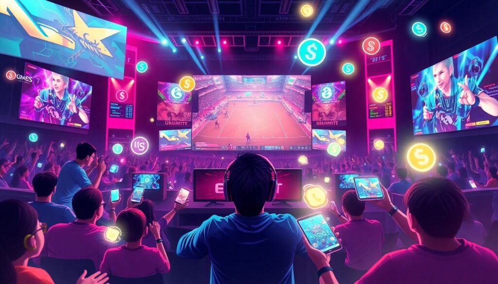 Como as grandes promoções em E-Sports estão moldando o futuro dos negócios digitais no esporte - иллюстрация